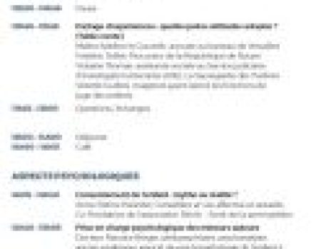 Colloque 2022 Violences sexuelles entre mineurs