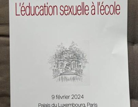 Les actes du colloque sur l’Education sexuelle à l’école