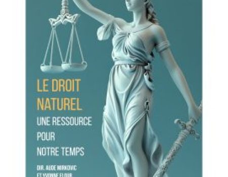 Le droit naturel, une ressource pour notre temps